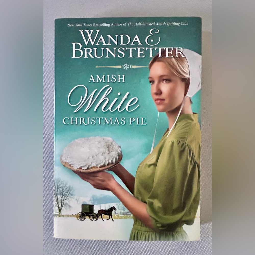 Amish White Christmas Pie Book PB Brunstetter, Wanda E